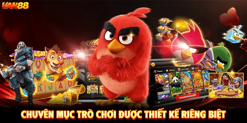 Chuyên Mục Trò Chơi Được Thiết Kế Riêng Biệt